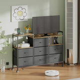 Lutown-Teen Bedside table, Side Table, Small End Table, Tall Nightstand for Living Room, Bedroom, Office, Bathroom