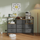 Lutown-Teen Bedside table, Side Table, Small End Table, Tall Nightstand for Living Room, Bedroom, Office, Bathroom