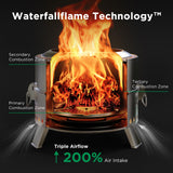 HongTaok Outdoor Smokeless Fire Pit