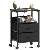 Lutown-Teen Bedside table, Side Table, Small End Table, Tall Nightstand for Living Room, Bedroom, Office, Bathroom