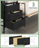 Lutown-Teen Bedside table, Side Table, Small End Table, Tall Nightstand for Living Room, Bedroom, Office, Bathroom