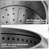 HongTaok Outdoor Smokeless Fire Pit